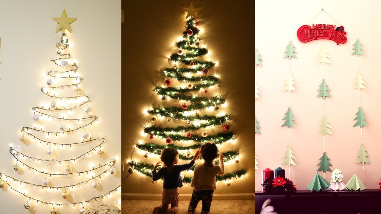 DIY Wall Christmas Tree
 DIY Christmas Decor