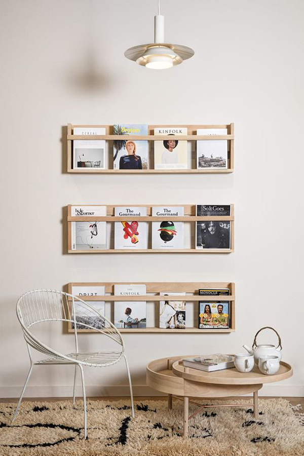 DIY Wall Magazine Rack
 15 Genius DIY Magazine Rack Ideas