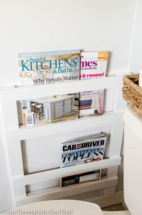 DIY Wall Magazine Rack
 Creative DIY Magazine Racks