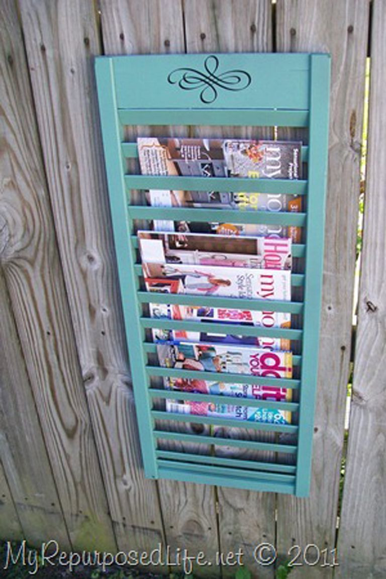 DIY Wall Magazine Rack
 11 Clever DIY Magazine Storage Ideas DIY Magazine Holder