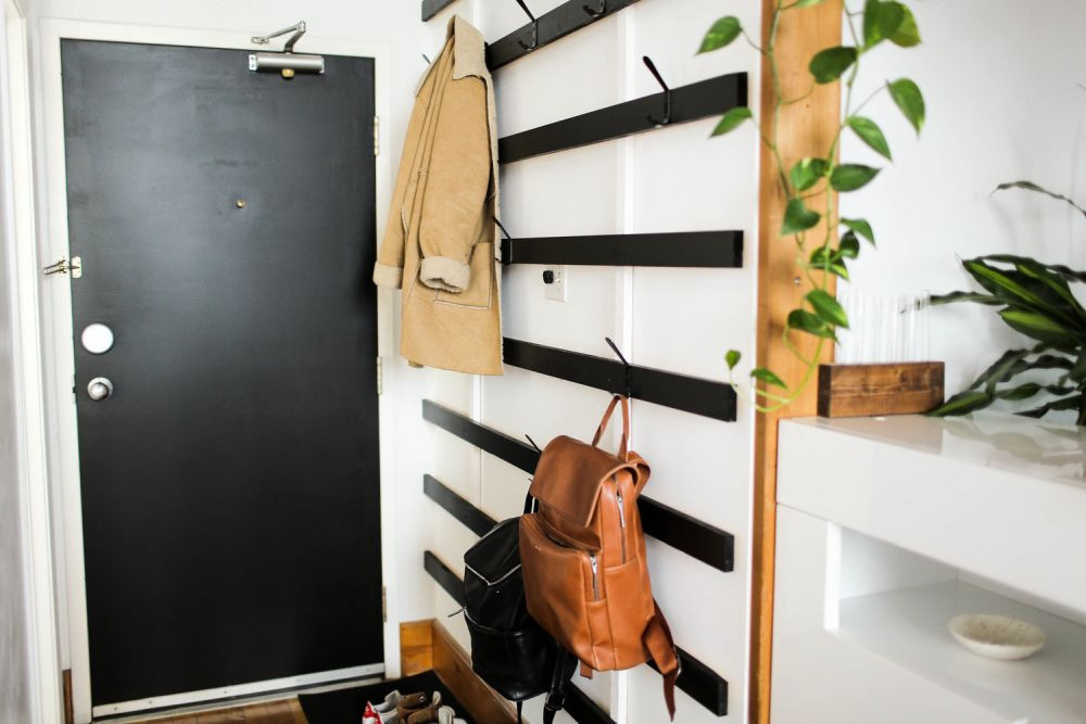DIY Wall Mounted Coat Rack With Shelf
 Solving The Standing Vs Wall Mounted Coat Rack Dilemma