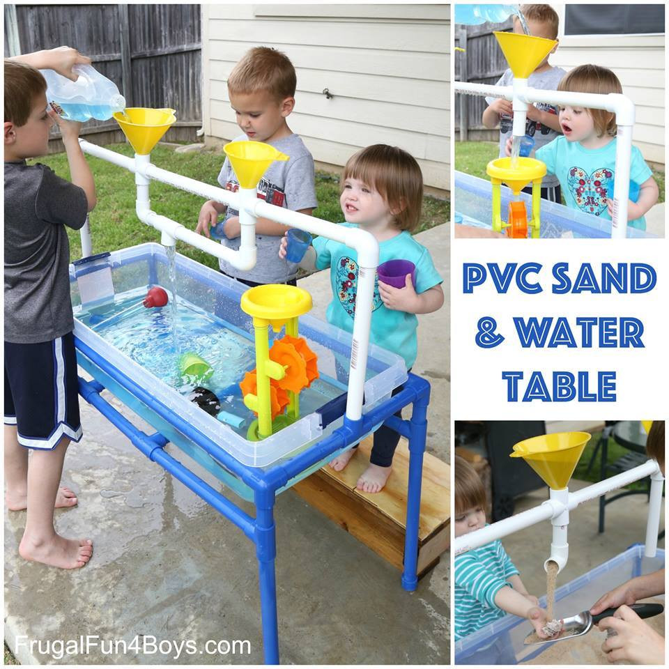 DIY Water Table For Kids
 How To Make A PVC Pipe Sand And Water Table