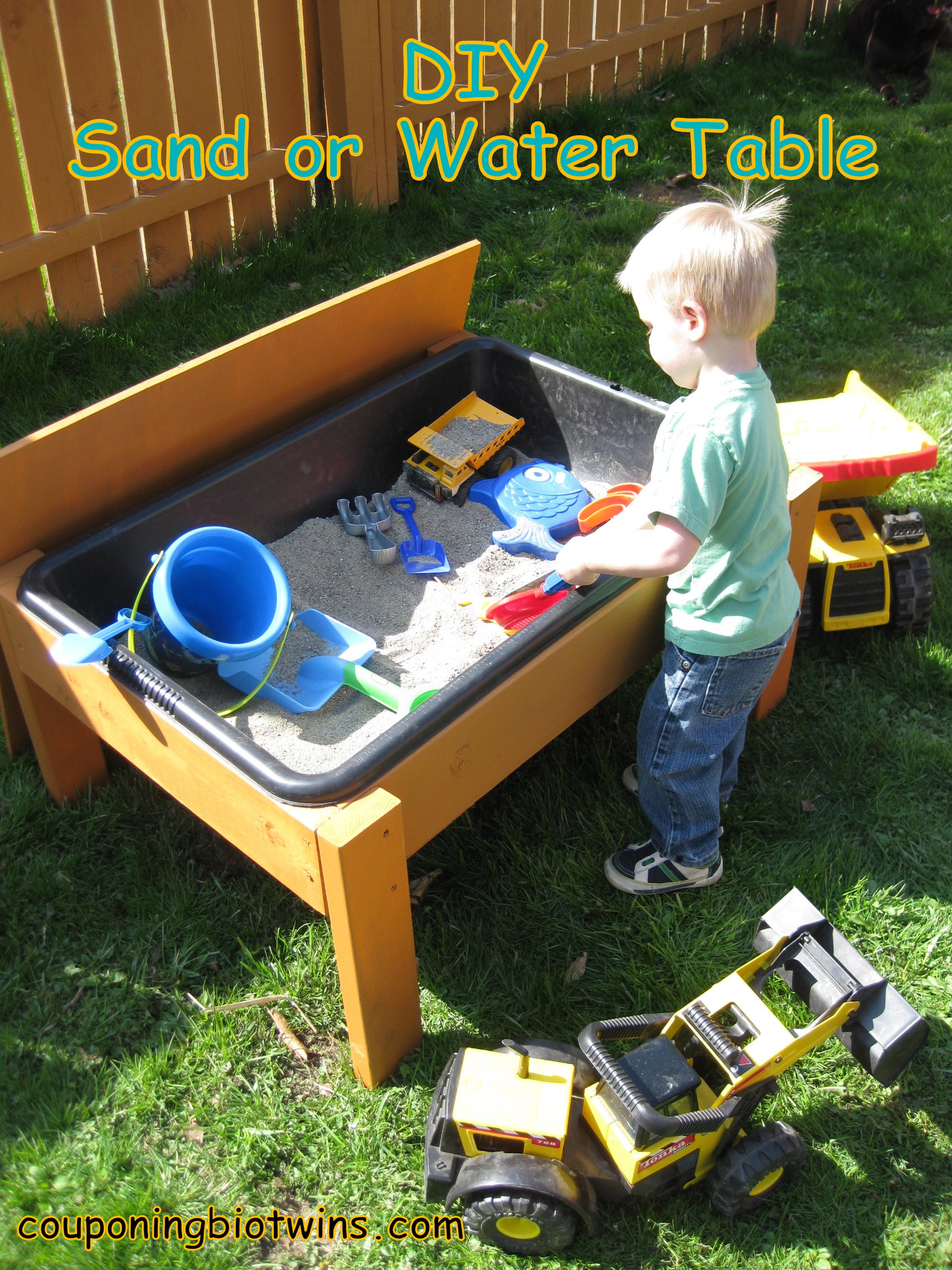 DIY Water Table For Kids
 DIY Sand or Water Table