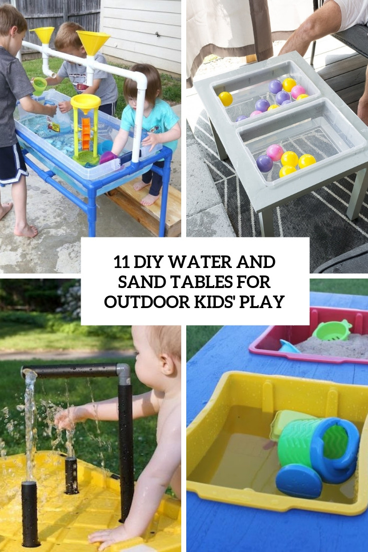 best sand and water tables for toddlers