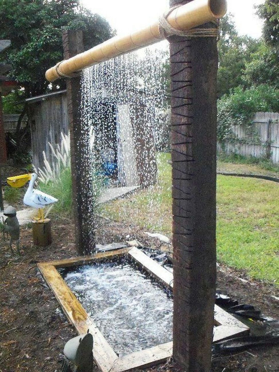 DIY Water Wall Outdoor
 Diy outdoor water wall 15 – gardenmagz