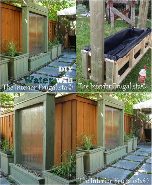DIY Water Wall Outdoor
 30 Creative and Stunning Water Features to Adorn Your