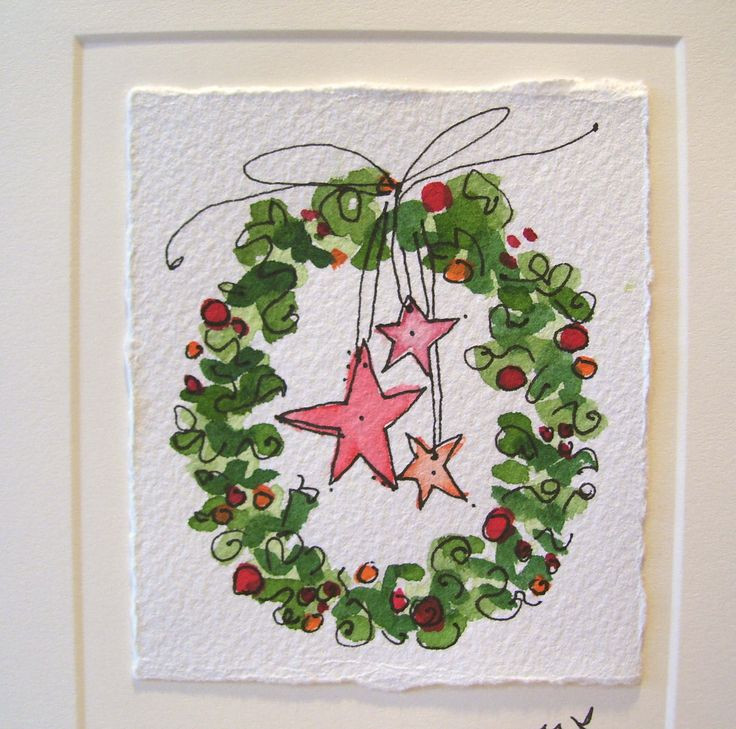 DIY Watercolor Christmas Cards
 256 best images about watercolour Christmas cards on