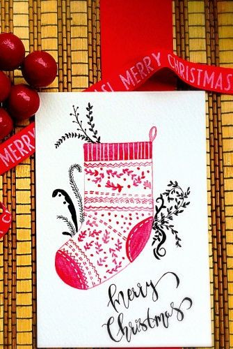 DIY Watercolor Christmas Cards
 36 DIY Christmas Cards How to Make Homemade Holiday Cards