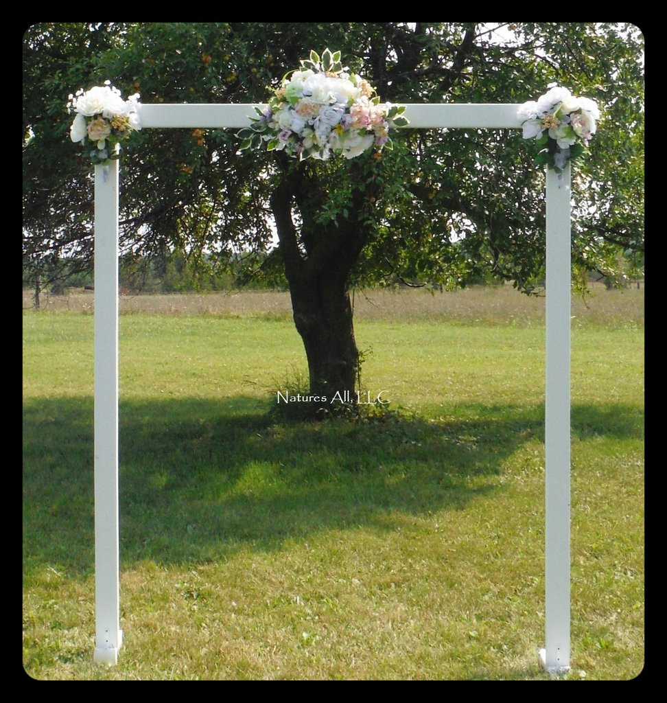DIY Wedding Arch Kits
 Wedding Arch Wedding Arbor Rustic Wedding Arch plete