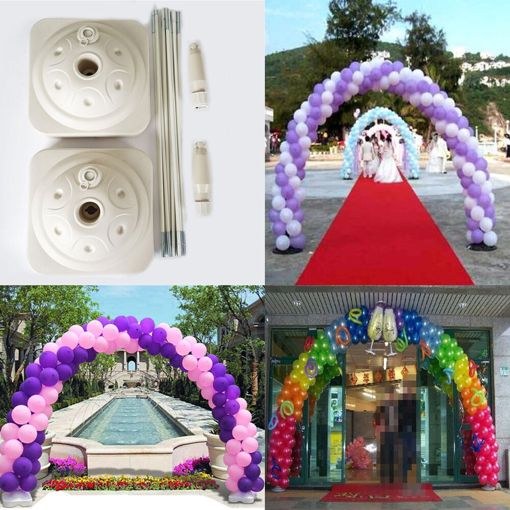DIY Wedding Arch Kits
 Balloon Arch And Column Kit Water Base Wedding Event