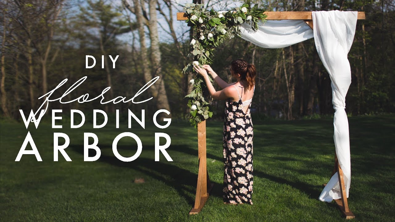 DIY Wedding Arch Wood
 DIY WOODEN ARCH PERFECT FOR WEDDINGS