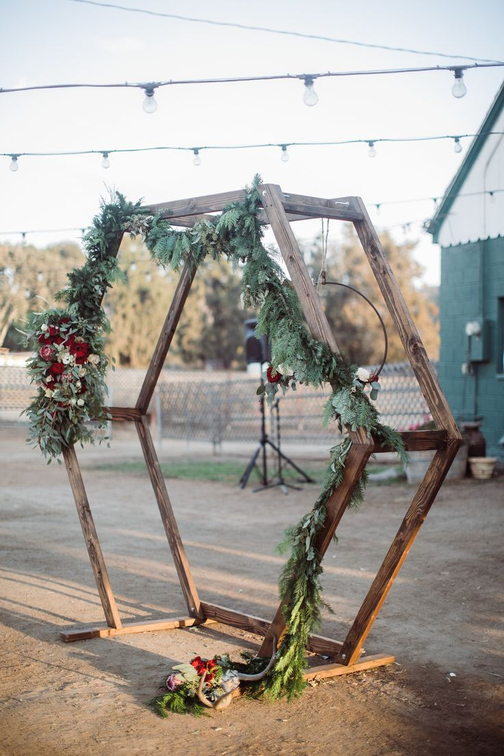 DIY Wedding Arch Wood
 25 Inspirational Wedding Ceremony Arbor & Arch Ideas