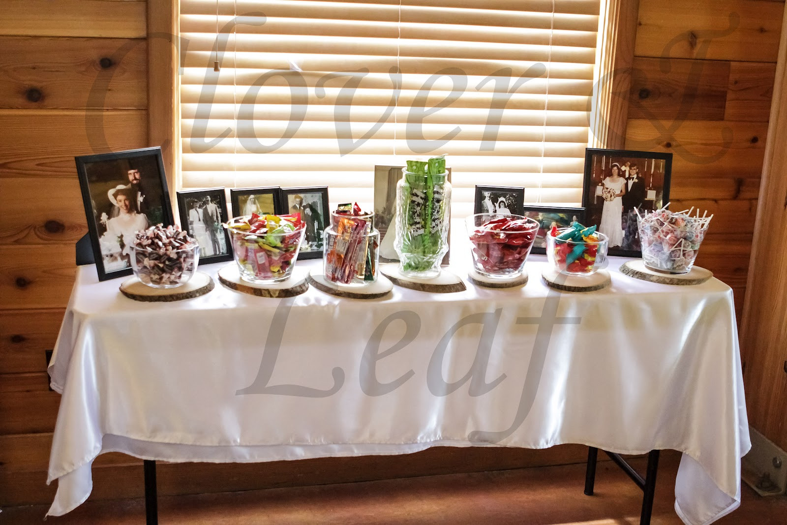 DIY Wedding Bar
 Clover & Leaf DIY Wedding Candy Bar