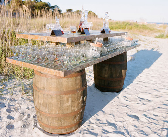 DIY Wedding Bar
 7 DIY Drink Bars Ideas for Wedding Reception