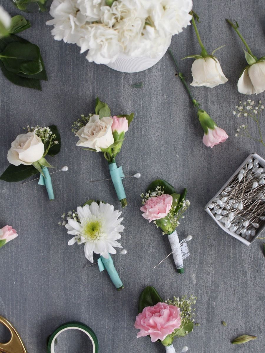 DIY Wedding Boutonniere
 DIY Boutonnieres for your Big Day