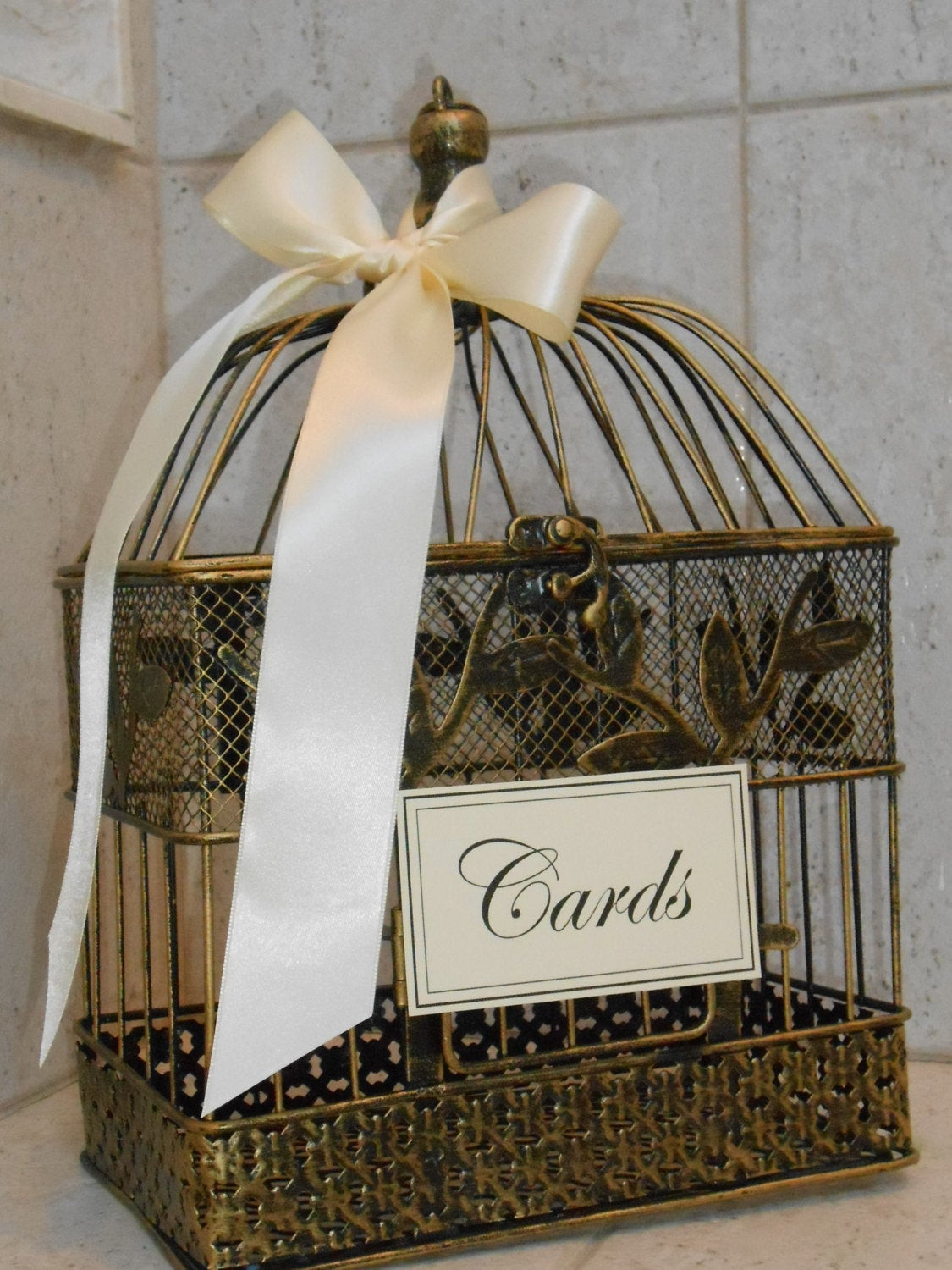 DIY Wedding Card Holders
 DIY Birdcage Wedding Card Holder Small Birdcage Wedding