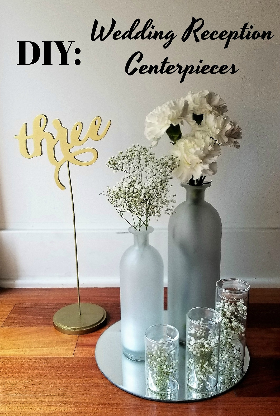 DIY Wedding Center Pieces
 DIY Inexpensive Wedding Reception Centerpieces La Vie en