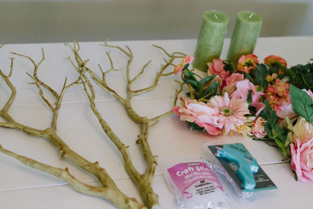 DIY Wedding Centerpieces With Branches
 DIY Branch Wedding Centerpiece – Afloral