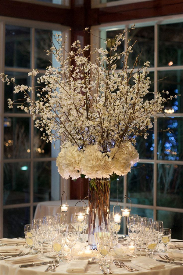 DIY Wedding Centerpieces With Branches
 20 Truly Amazing Tall Wedding Centerpiece Ideas