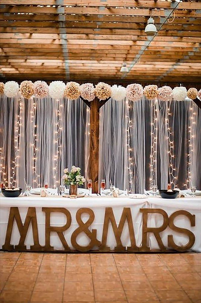DIY Wedding Ceremony Backdrop
 30 Stunning and Creative String Lights Wedding Decor Ideas