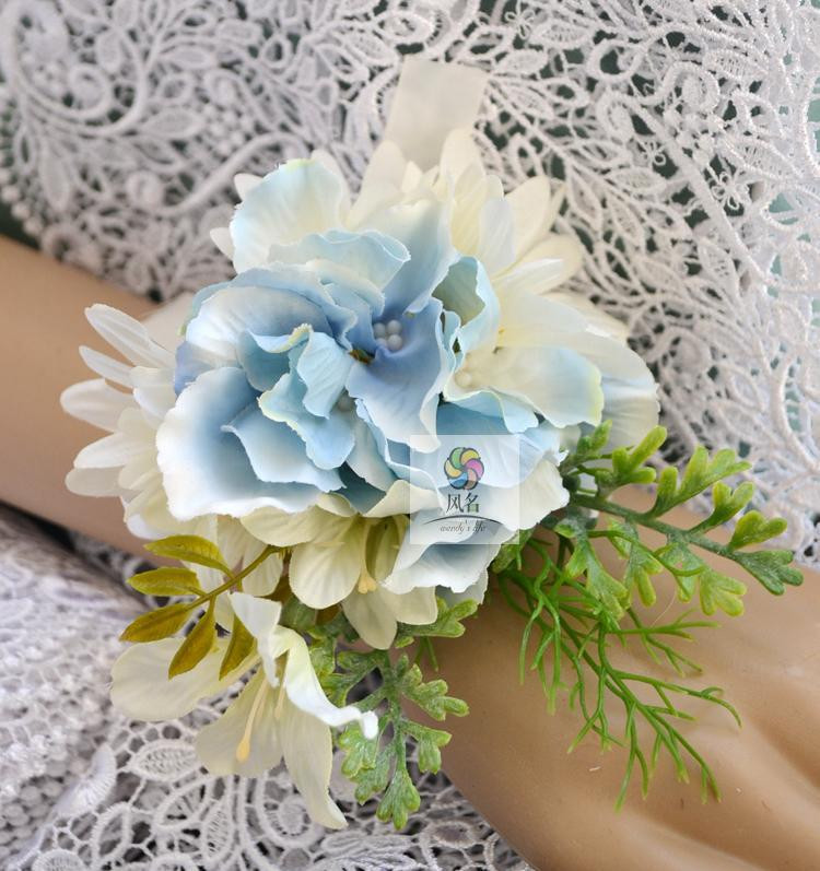 DIY Wedding Corsage
 Handmade Diy Wrist Corsage artificial flowers wedding