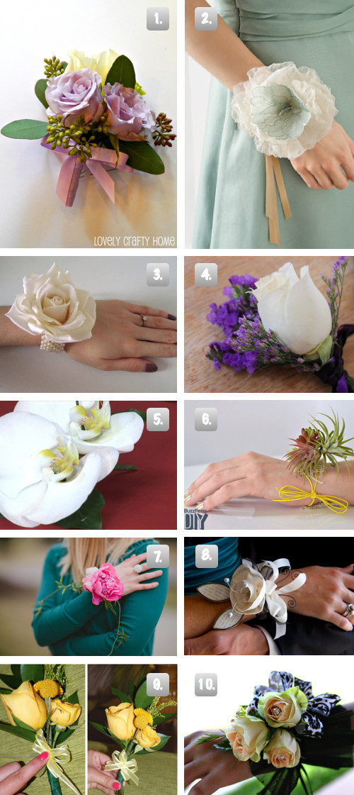 DIY Wedding Corsage
 10 DIY Prom Wedding Corsages The Frugal Female