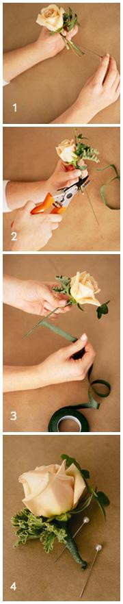 DIY Wedding Corsages
 DIY Boutonnieres DIY Wedding With images
