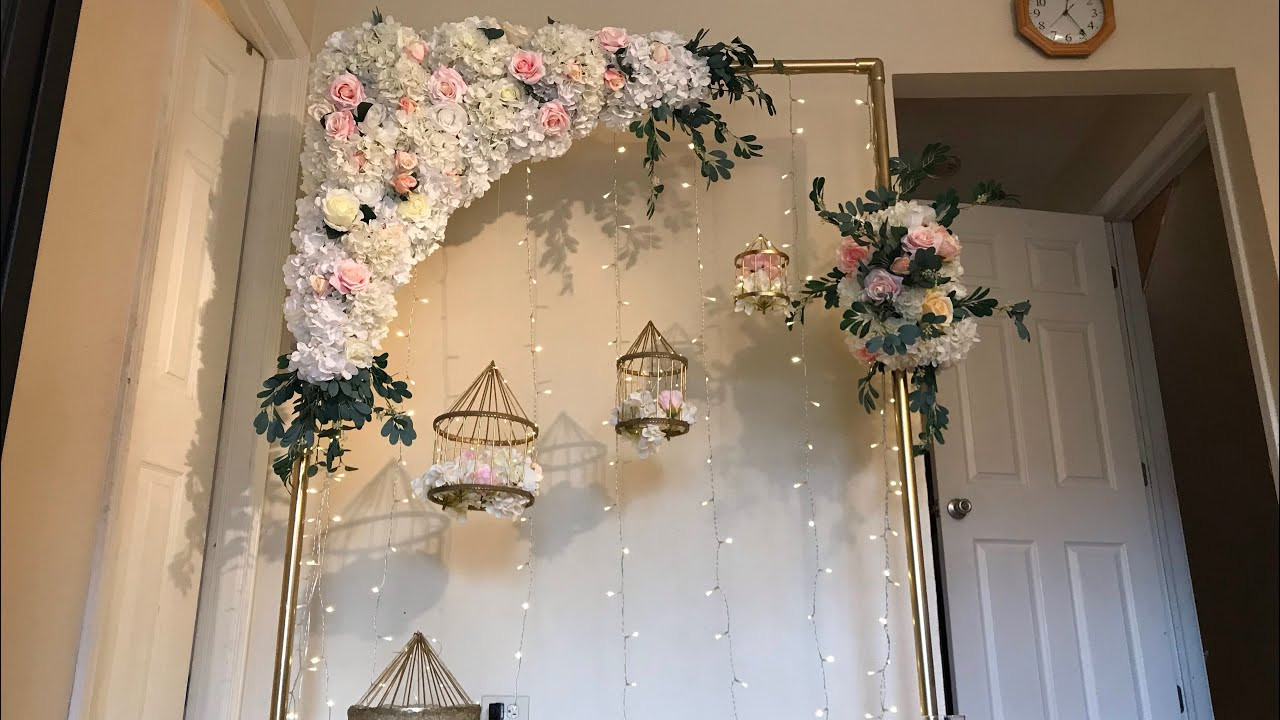 DIY Wedding Decor
 DIY Floral Swag DIY Floral Arch DIY Wedding Decor