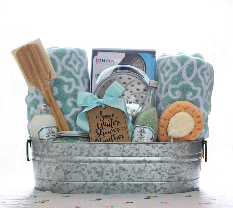 DIY Wedding Gift Basket
 Shower Themed DIY Wedding Gift Basket Idea The Craft Patch