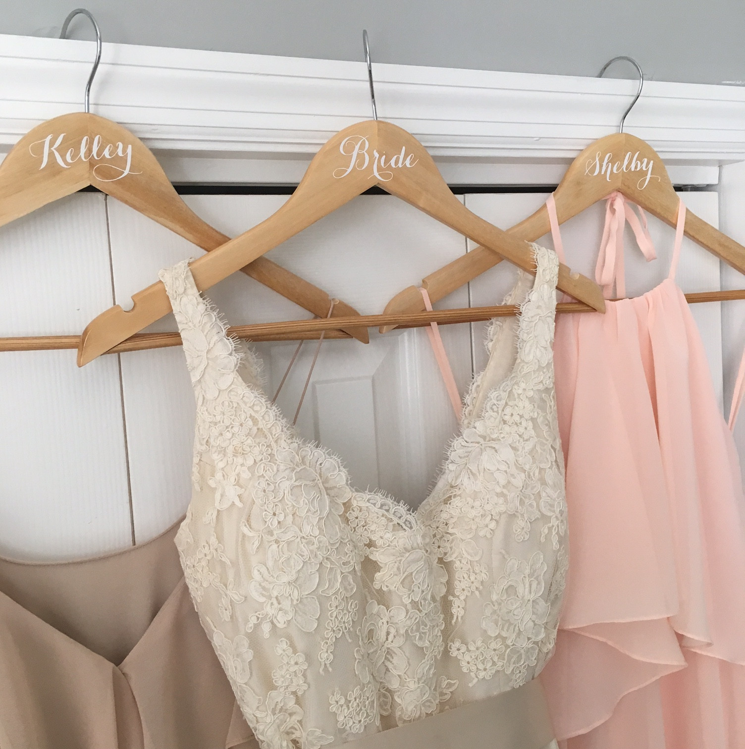 DIY Wedding Hanger
 Personalized Wedding Hangers made with Cricut Explore Air