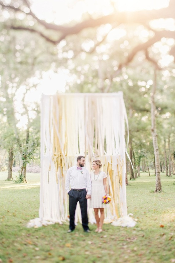 DIY Wedding Ideas For Summer
 DIY crepe paper floral summer wedding ideas