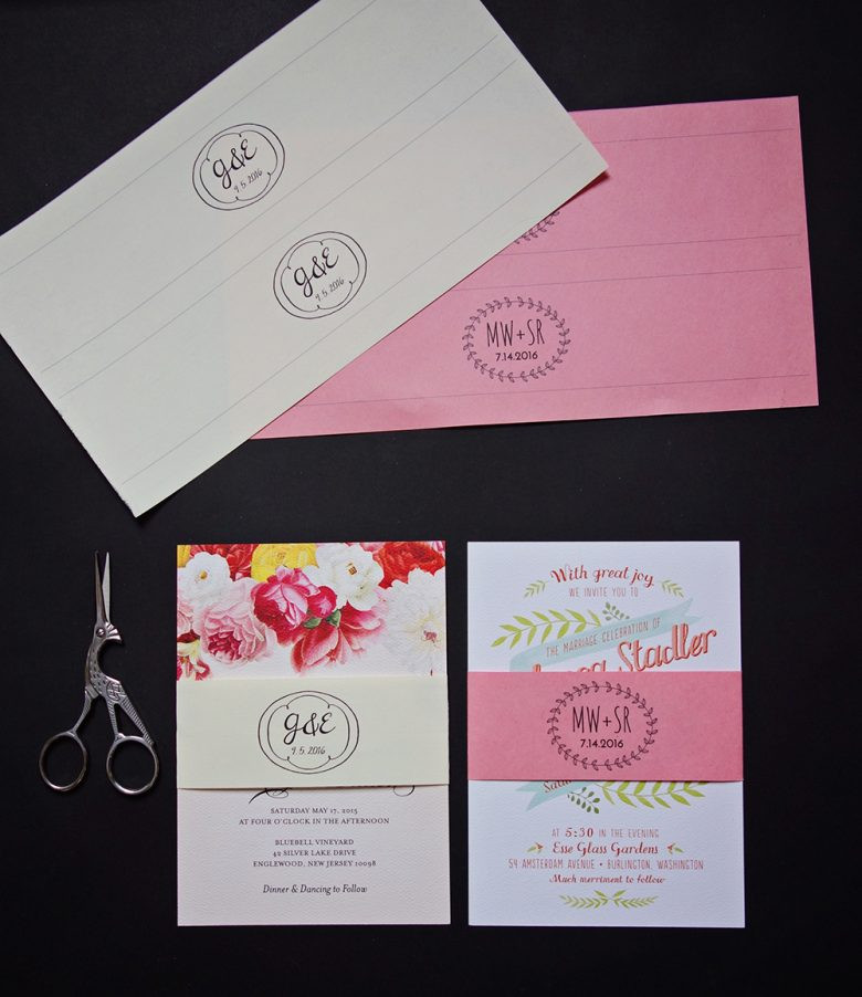 DIY Wedding Invitation Belly Band
 Free Printable Belly Bands and Tags for Your DIY Invitations