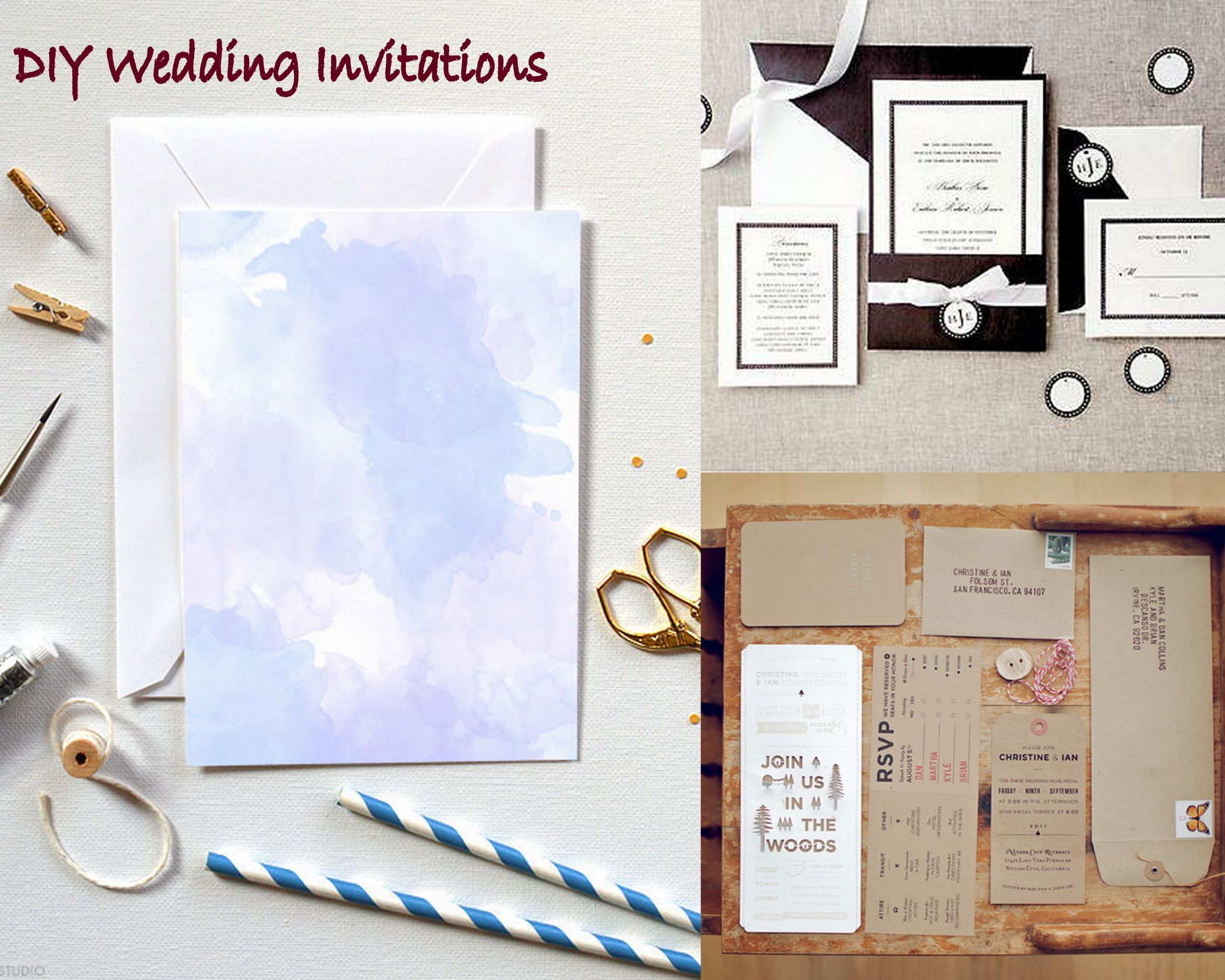DIY Wedding Invitation Kits
 A2ZWeddingcards DIY Wedding Kit weddinginspiration
