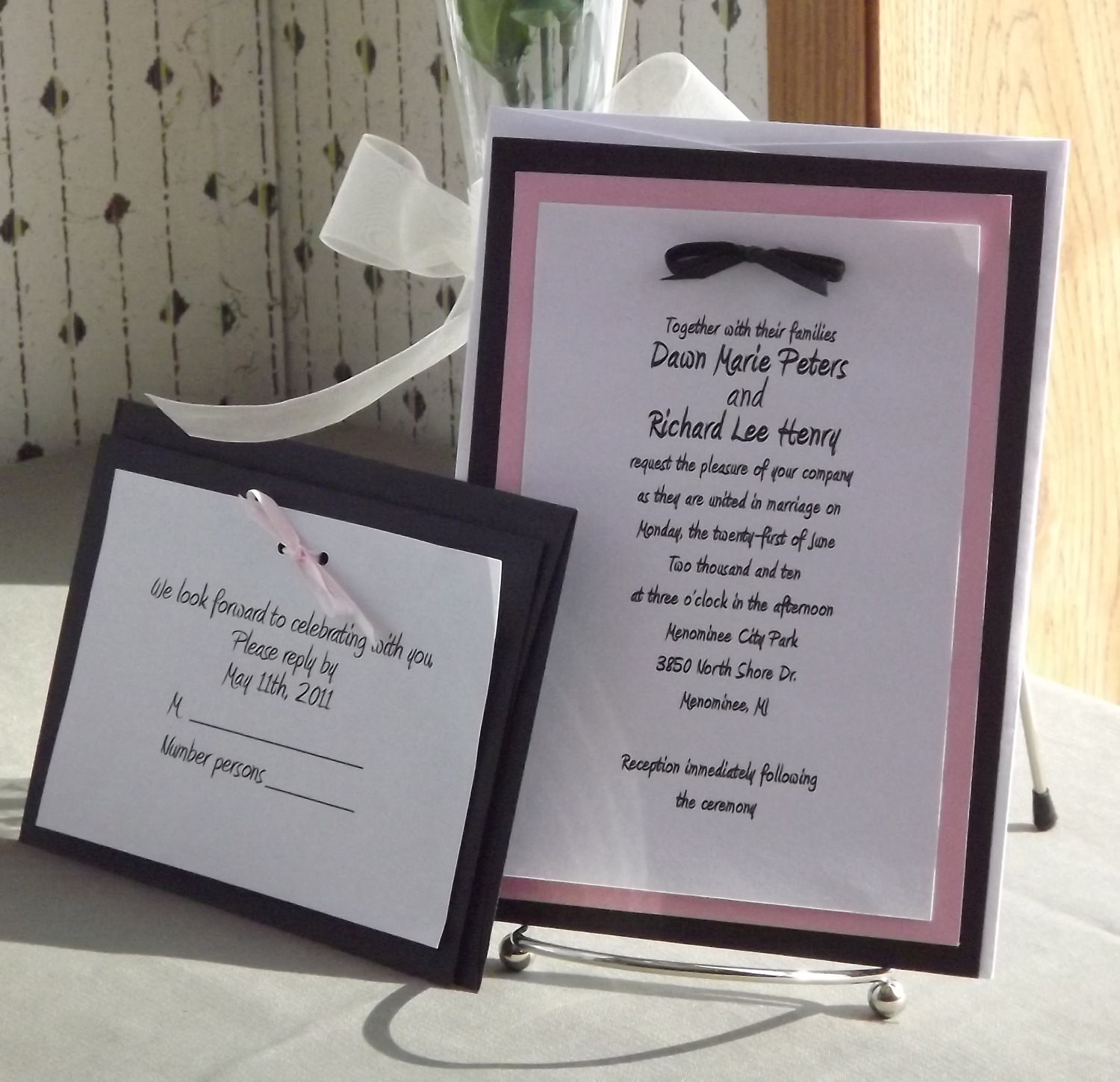 DIY Wedding Invitation Kits
 SALE DIY Wedding Invitation Kits with Invitations RSVP and