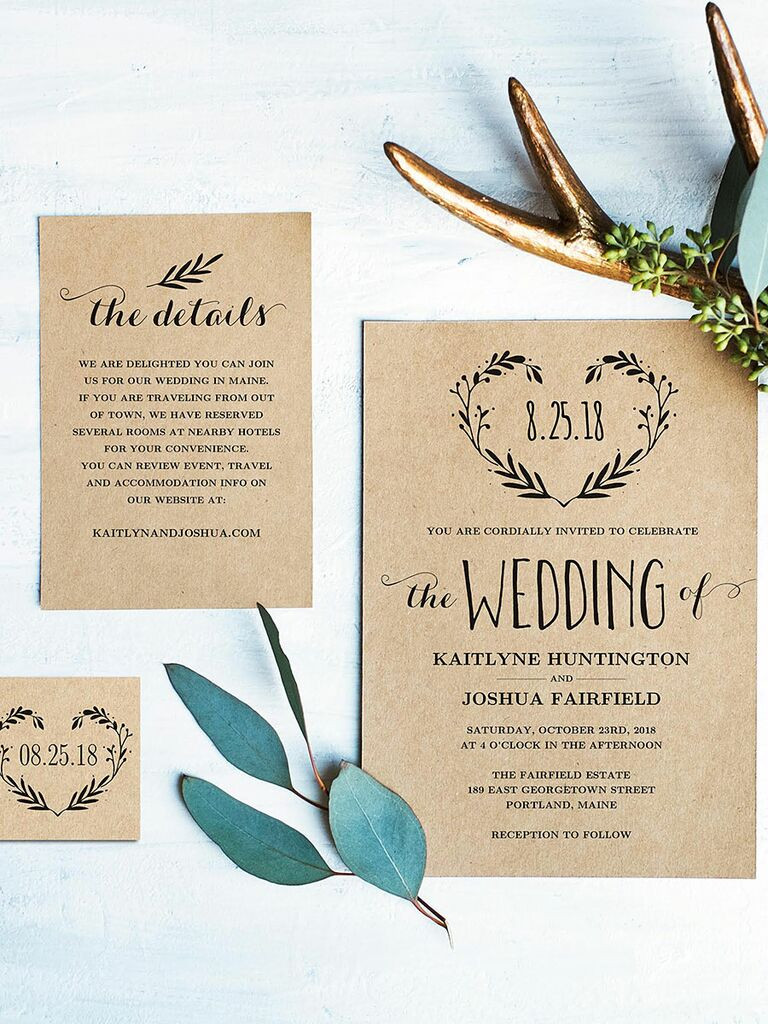 DIY Wedding Invitation Templates
 16 Printable Wedding Invitation Templates You Can DIY