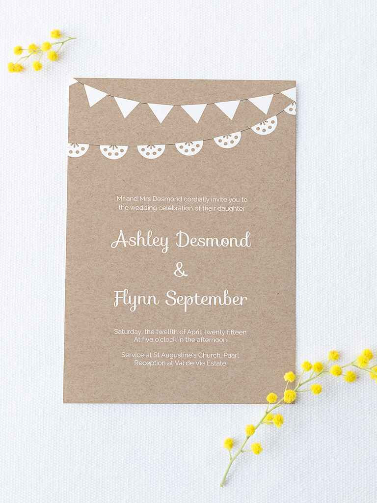 DIY Wedding Invite Templates
 16 Printable Wedding Invitation Templates You Can DIY