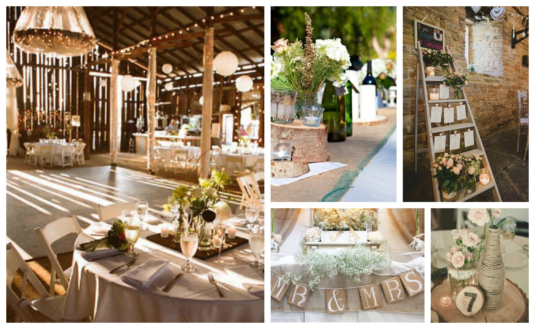 DIY Wedding Reception Ideas
 Awesome DIY Rustic Wedding Decorations That Will Warm Your