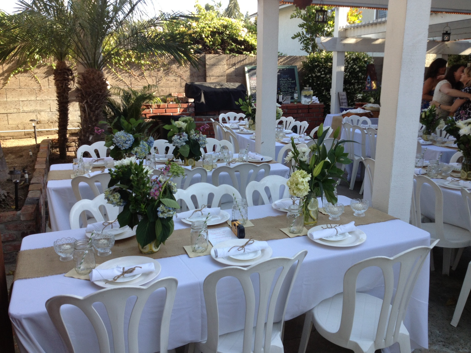 DIY Wedding Reception Ideas
 Backyard DIY Wedding Reception