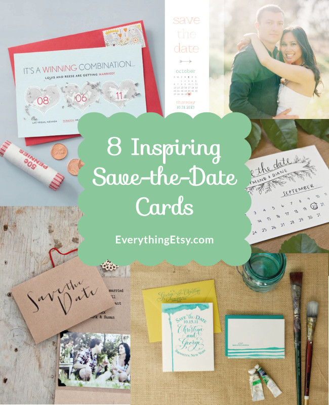 DIY Wedding Save The Dates
 8 Inspiring Save the Date Cards – DIY Weddings