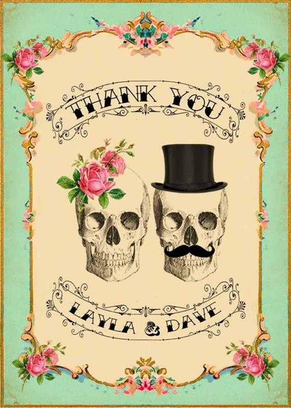 DIY Wedding Thank You Cards
 Printable DIY Wedding Thank You Card Digital Download