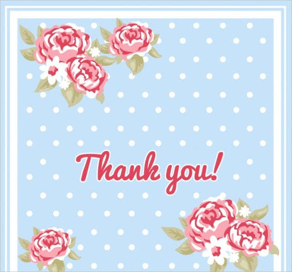 DIY Wedding Thank You Cards
 6 DIY Thank You Cards Design Templates