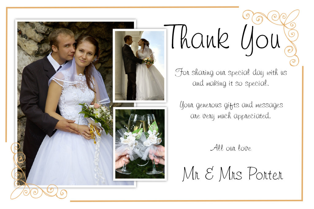 DIY Wedding Thank You Cards
 Unique DIY Wedding Thank You Card Ideas – Weddings by Helen