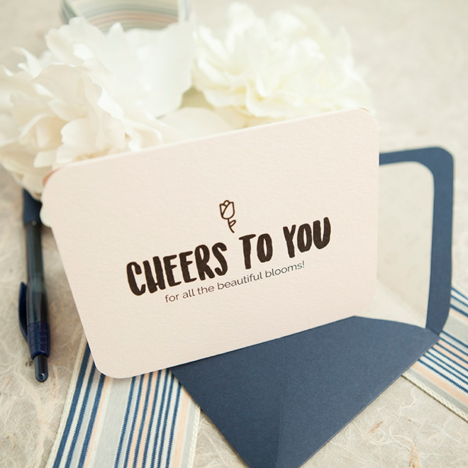 DIY Wedding Thank You Cards
 Make These Darling Wedding Vendor Thank You Cards