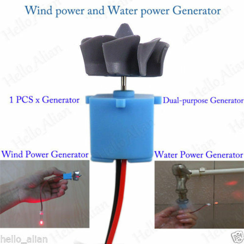 DIY Wind Turbine Kit
 Mini Wind Turbines Generator Hydraulic Water Generator