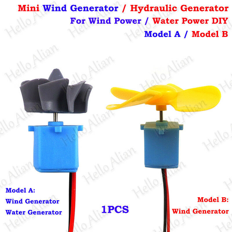 DIY Wind Turbine Kit
 Mini Wind Turbines Generator Hydraulic Water Generator