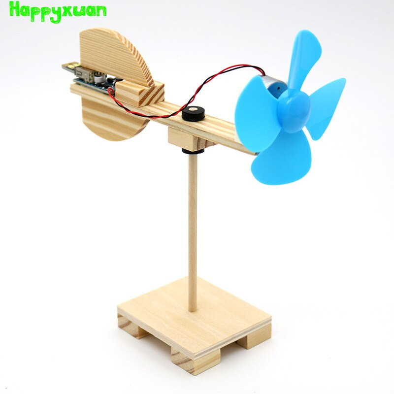 DIY Wind Turbine Kit
 Happyxuan DIY Wind Turbine Model Kits Kid Science