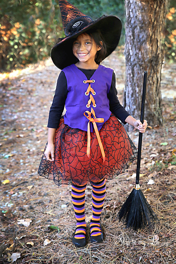 DIY Witch Costume For Kids
 DIY Halloween Costumes