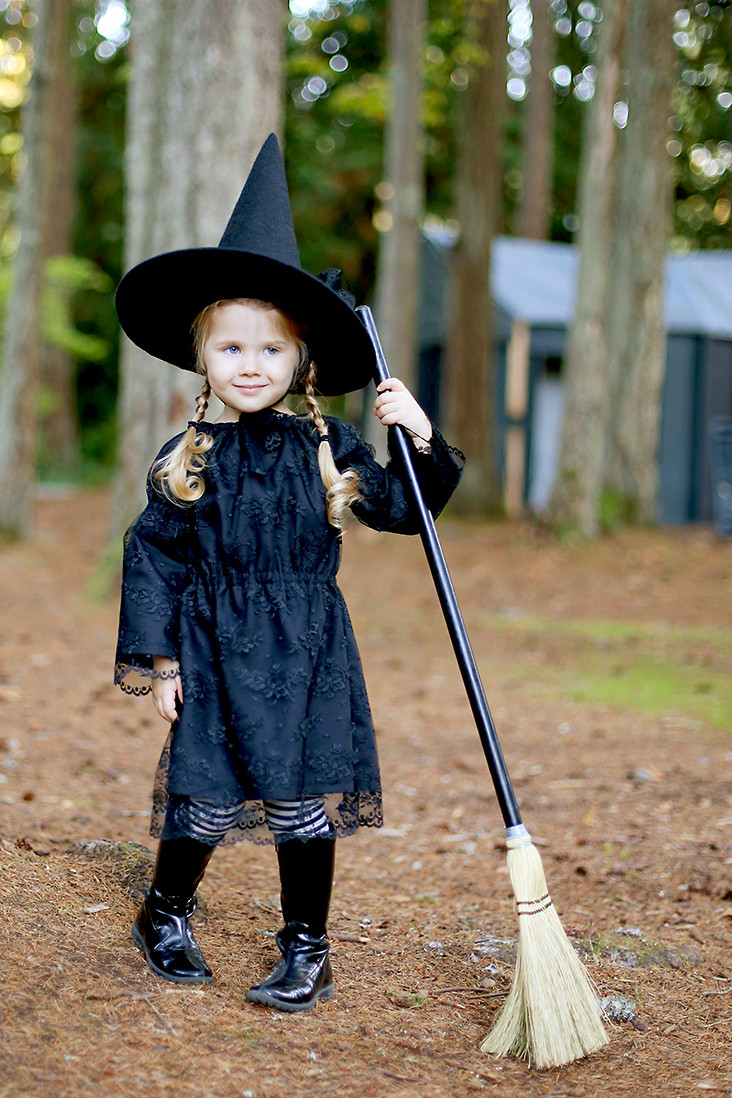 DIY Witch Costume For Kids
 Free Witch Hat Pattern DIY Witch Costume Sew Much Ado