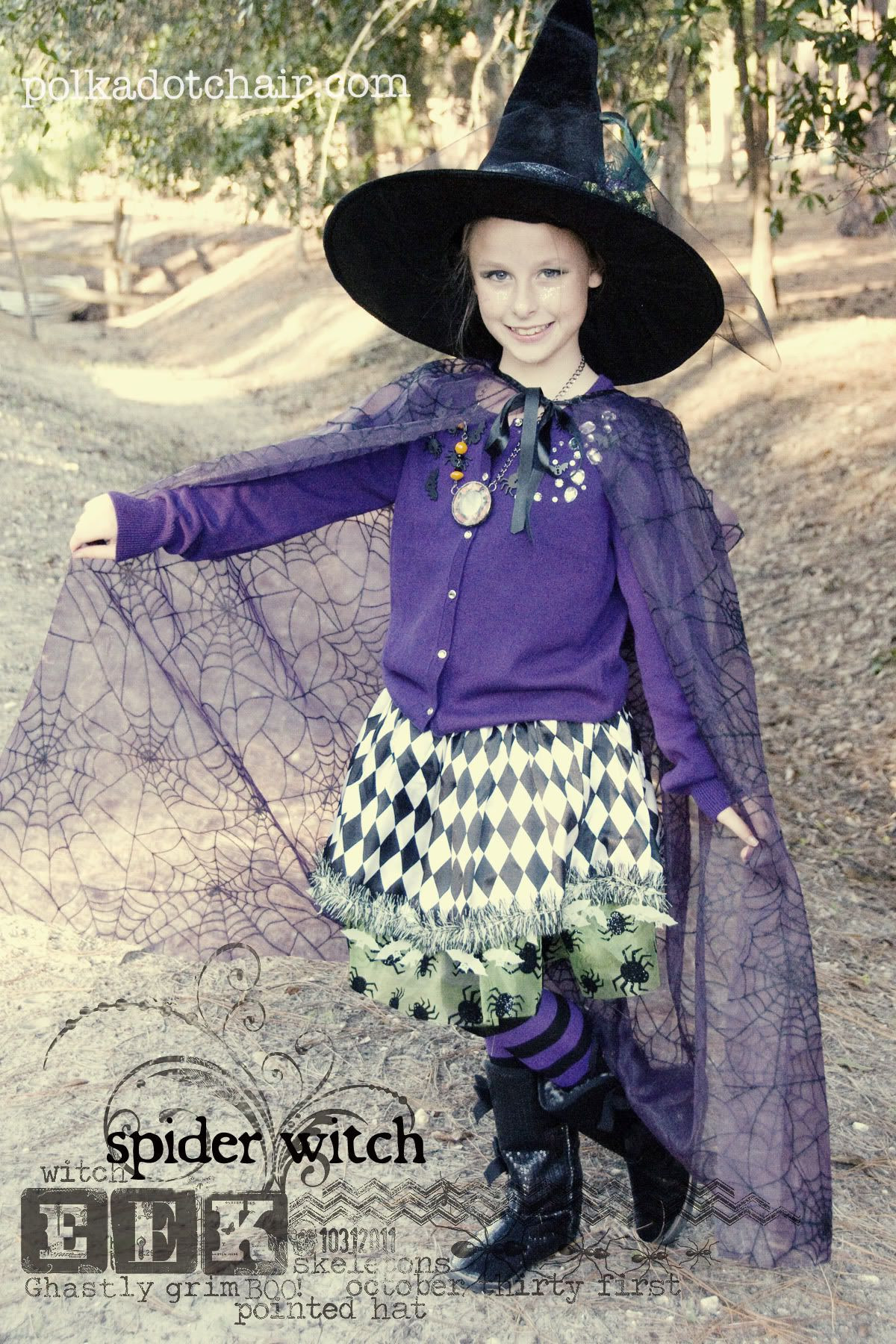 DIY Witch Costume For Kids
 Witches Halloween Costume Ideas The Polkadot Chair