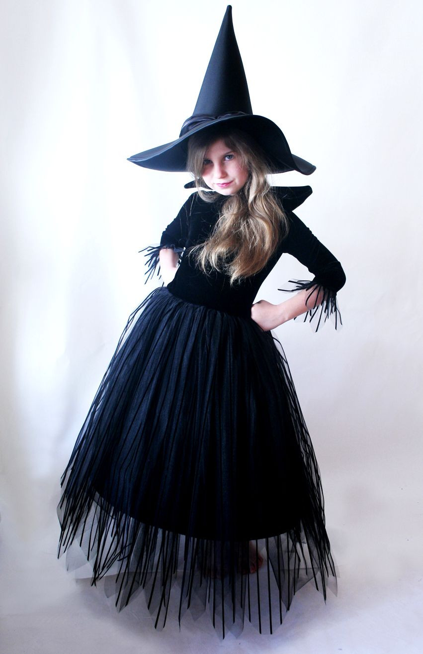 DIY Witch Costume For Kids
 Witch costume by Laura Lee Burch